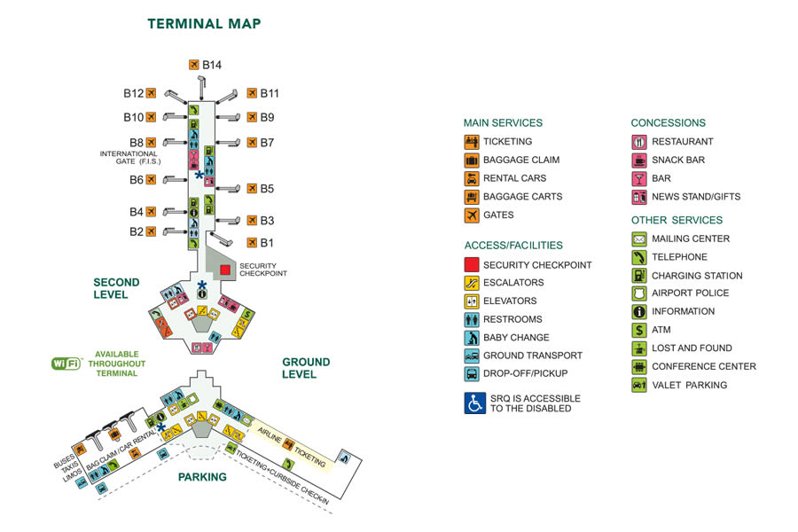 SRQ-Terminal-Map